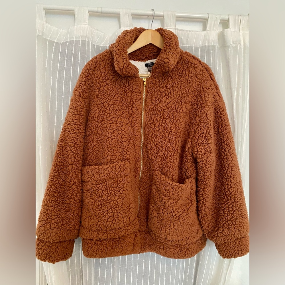 Oversized Sherpa Jacket